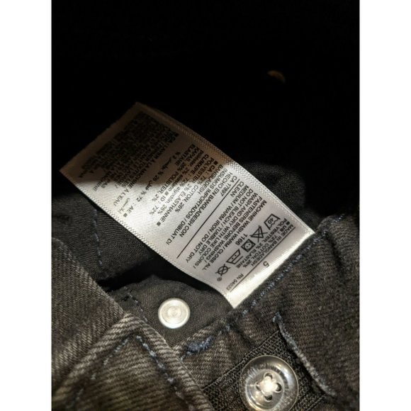 Old Navy Boys Jeans 5 Regular Adjustable Waist Black Pants - Picture 6 of 6